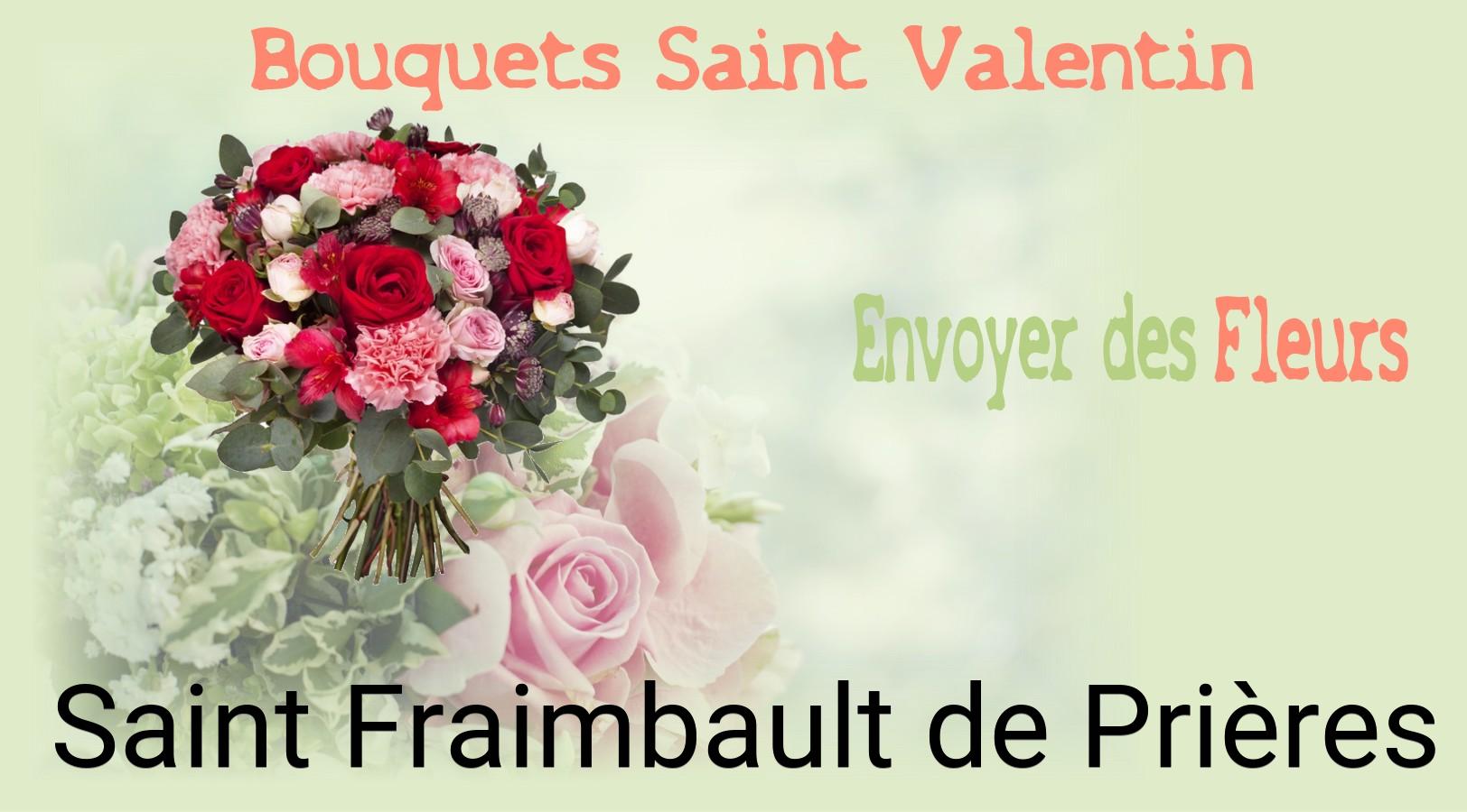 Roses de Saint-Valentin livrées à Saint-Fraimbault-de-Prières